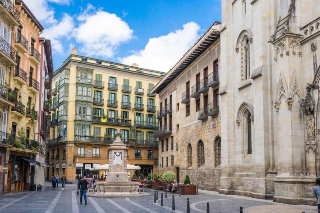 毕尔巴鄂Cultura Y Gastronomia En El Casco Viejo公寓 外观 照片